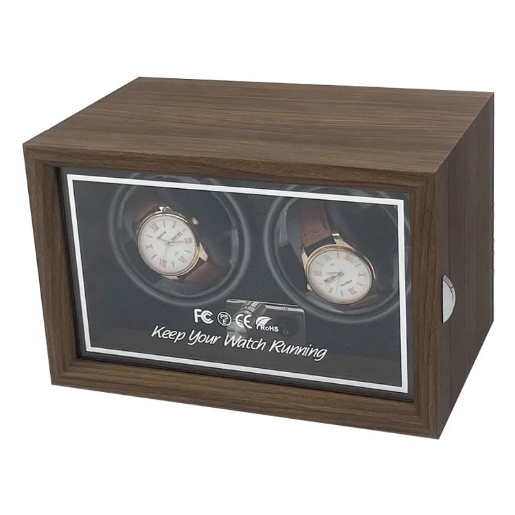 Automatic Watch Winder Box Usb Power Luxury Wooden Watch Box Suitable For Mechanical Watches Quiet Rotate Electric Motor Boxes