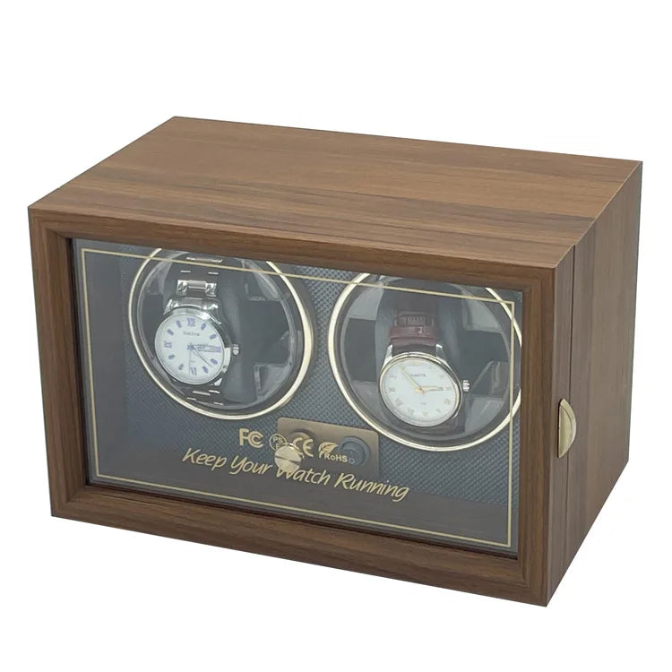 Automatic Watch Winder Box Usb Power Luxury Wooden Watch Box Suitable For Mechanical Watches Quiet Rotate Electric Motor Boxes