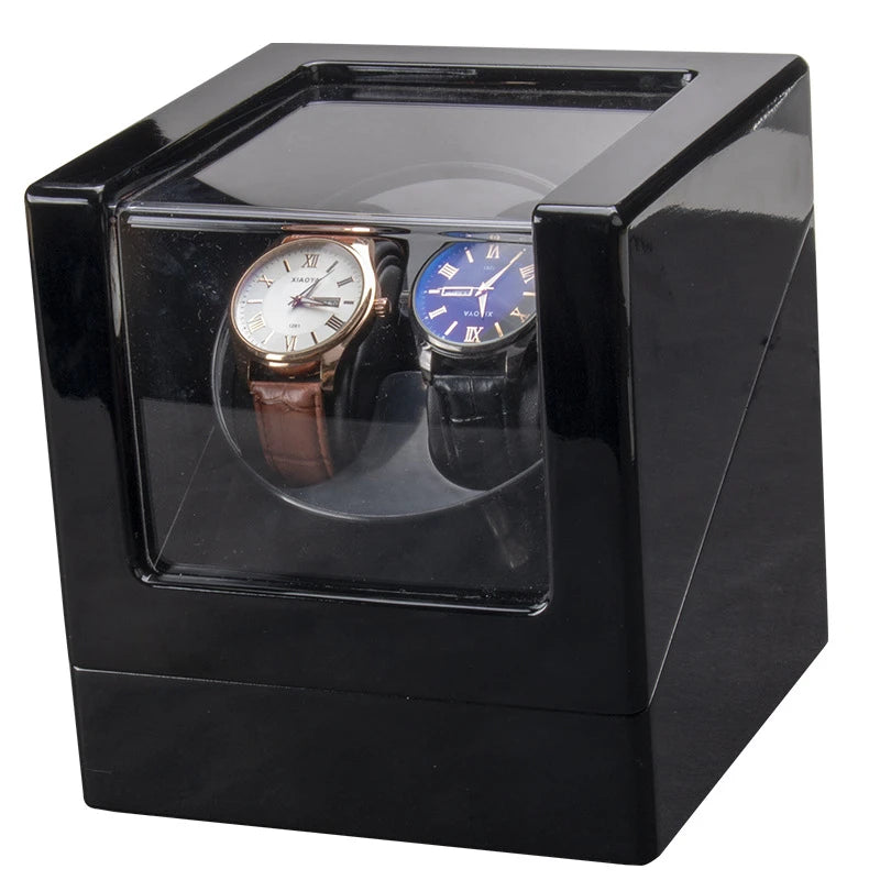 2/1/2 Slot  winder Box 5 Gear Adjustment Automatic Watch Winder Intelligent Automatic Rotary Table Shaker Mechanical Watch Chain