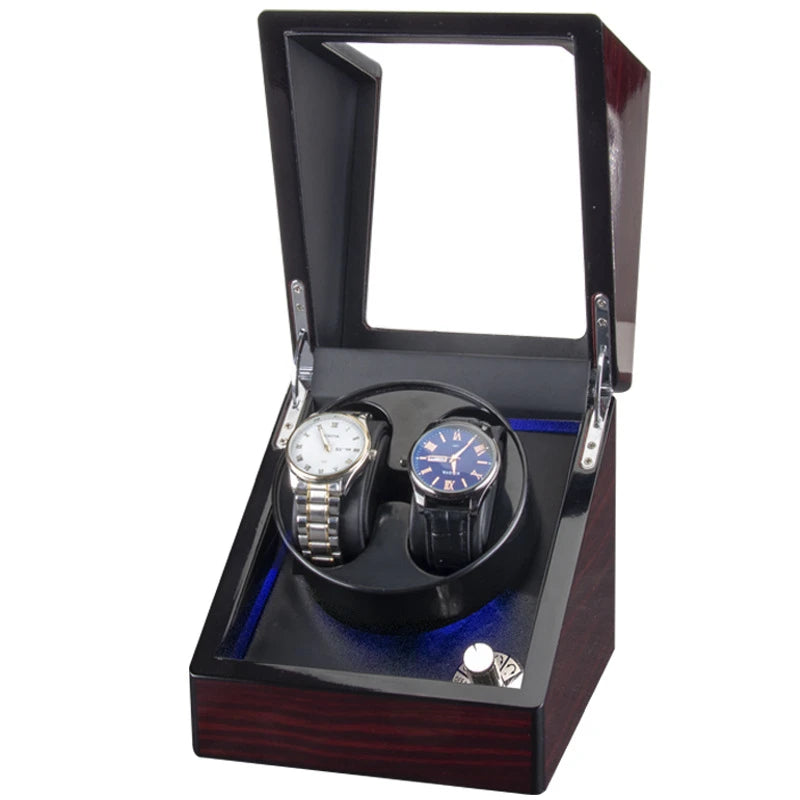 2/1/2 Slot  winder Box 5 Gear Adjustment Automatic Watch Winder Intelligent Automatic Rotary Table Shaker Mechanical Watch Chain