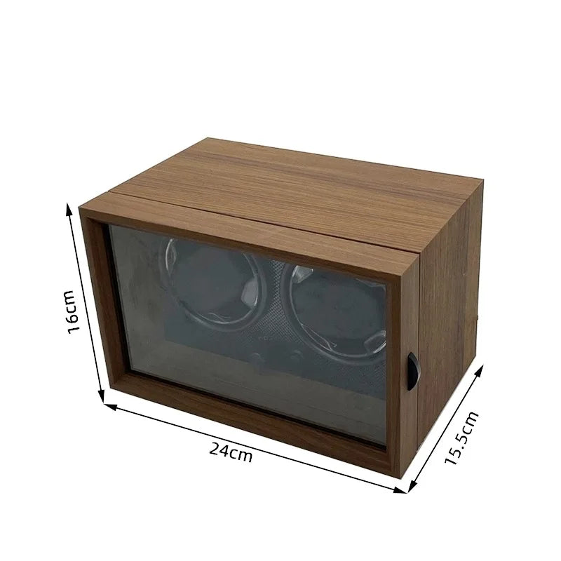 Automatic Watch Winder Box Usb Power Luxury Wooden Watch Box Suitable For Mechanical Watches Quiet Rotate Electric Motor Boxes