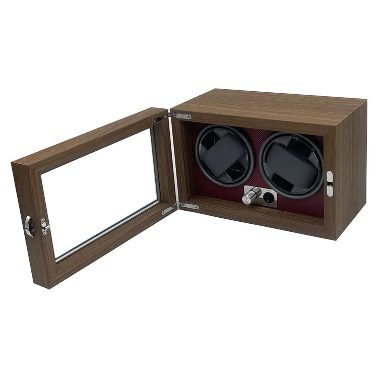 Automatic Watch Winder Box Usb Power Luxury Wooden Watch Box Suitable For Mechanical Watches Quiet Rotate Electric Motor Boxes